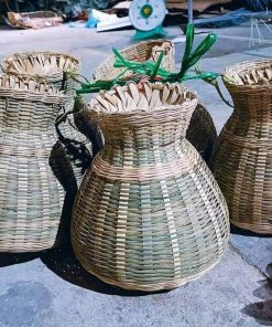 Giỏ Đan Tre - 01